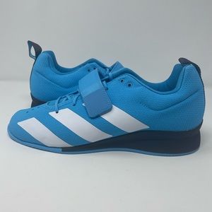 Size 10.5 - adidas Adipower Weightlifting 2 Blue GZ5954 Gym Power Lifting Shoes